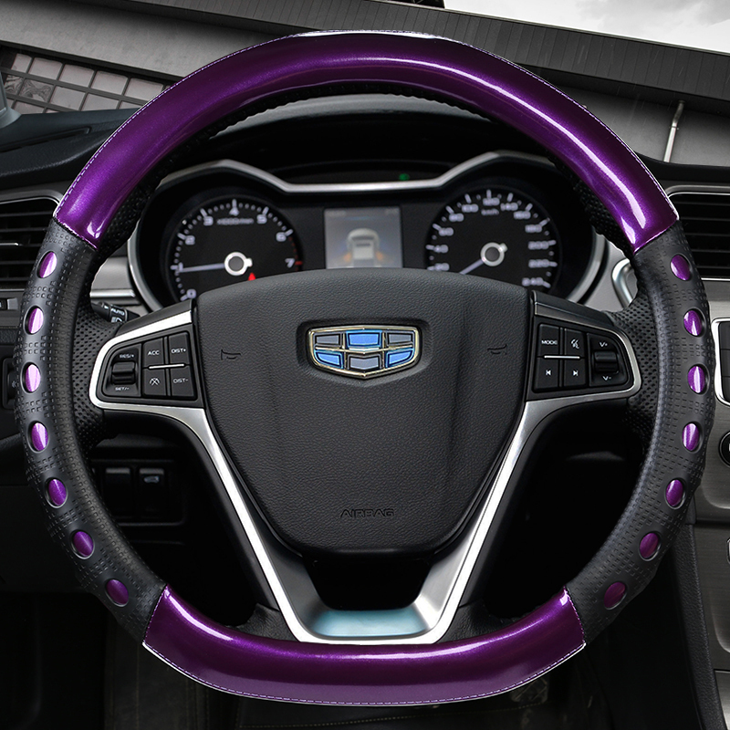 2016 17款吉利新帝豪RS EV GL GS博越远景专用D型方向盘套女夏季