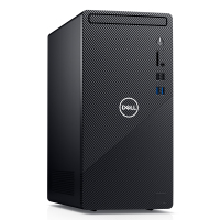 戴尔（DELL）Ins灵越 3880-R13N8B 十代酷睿干将高性能家用办公商务学生网课学习台式机电脑主机（i3-10100 8G 256G固态+1TB机械）