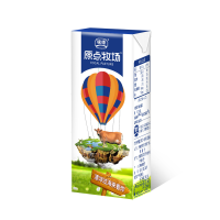 银桥乳业 原点牧场娟珊牛纯牛奶成人早餐奶240ml*10盒