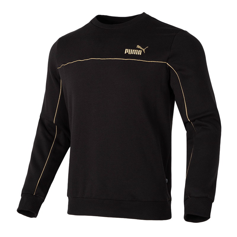 彪马(PUMA)男装新款运动服跑步健身训练卫衣舒适透气休闲套头衫680140-87...