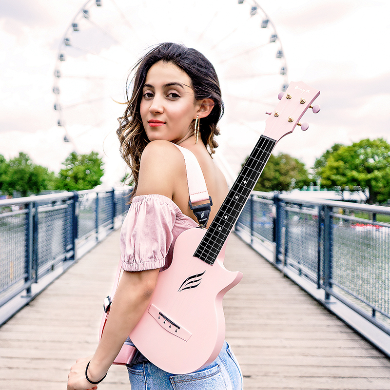 enya恩雅旗舰店novau碳纤维尤克里里初学者入门小吉他女生款儿童