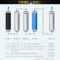 海尔(Haier)智能饮水机五级滤芯净水器HSW-GX6+HU104-5