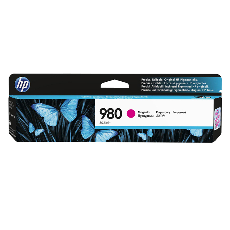 惠普(HP)D8J08A 980 品红色墨盒(适用Officejet Enterprise 555dn/xh )