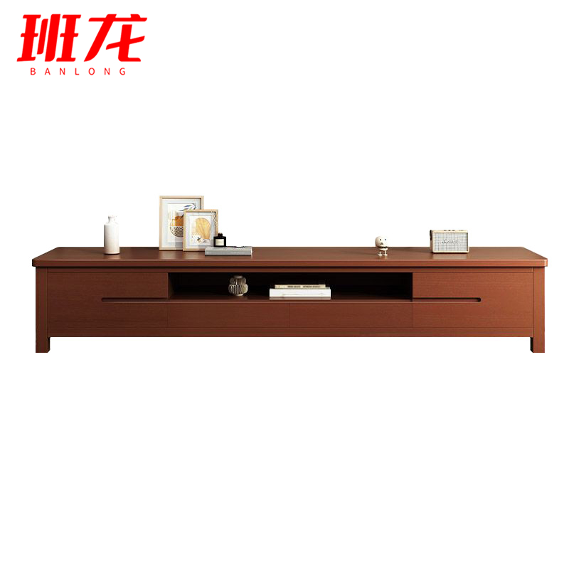 班龙落地电视柜180*38*45cm台高清大图