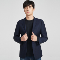红豆相思鸟国民男装新款西装微弹休闲西服修身小西服男士正装外套上班结婚单西上衣