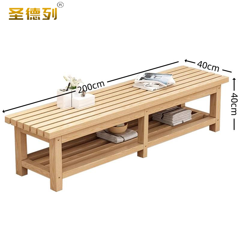 圣德列 X-8浴室更衣凳 2000*400*400mm/把高清大图