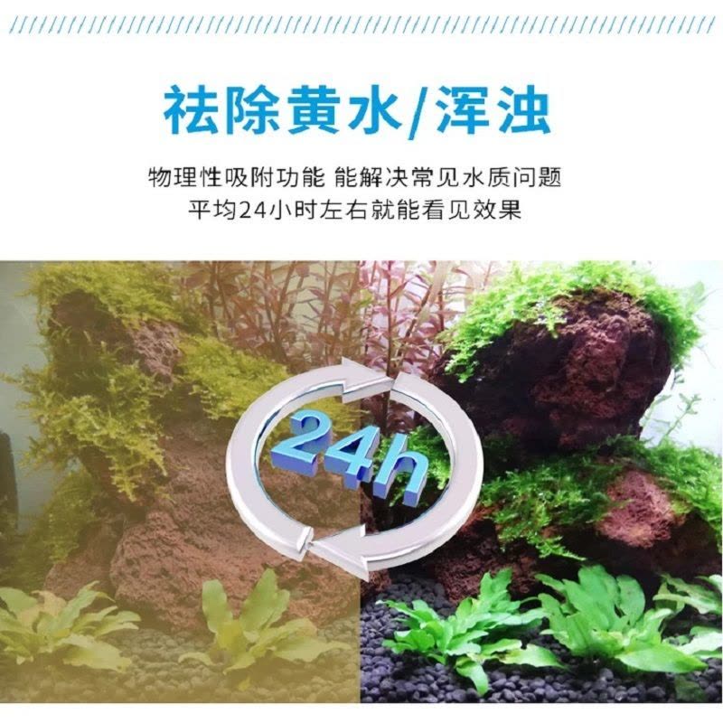 水族蛋白棉鱼缸除水去污丸除浑水污力丸活性炭鱼缸用品水图片