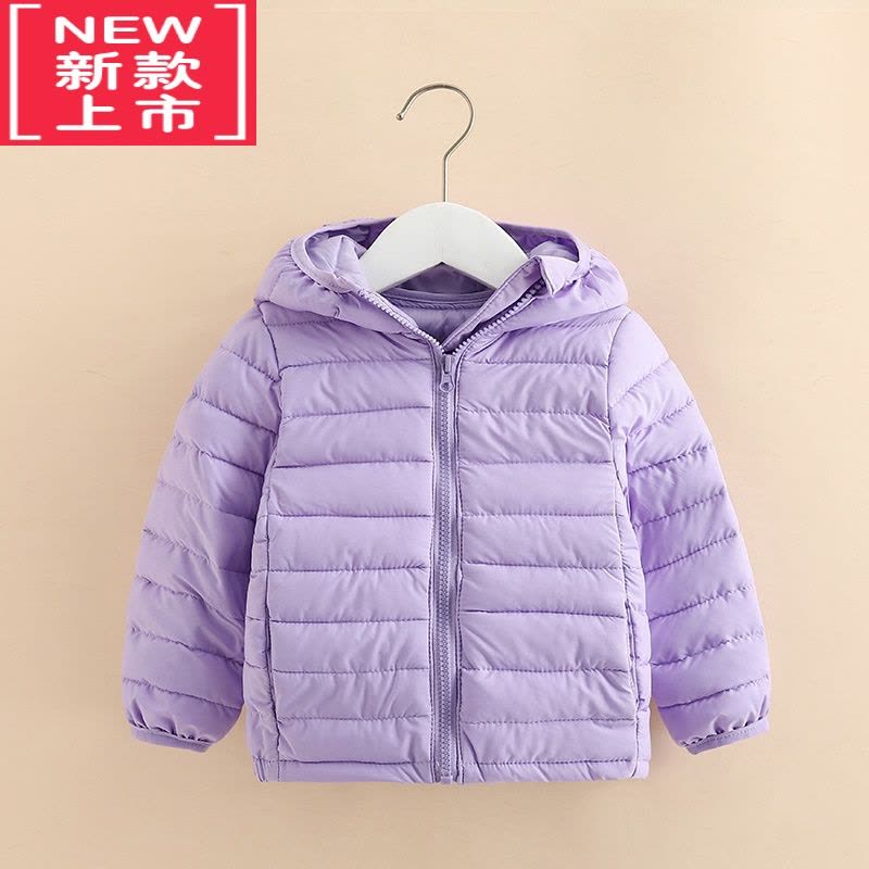 可莉允宝宝连帽棉服2022冬装新款男童女童童装儿童外套xn-0212图片