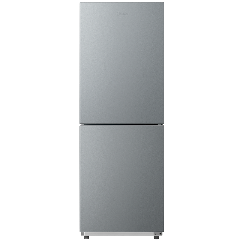 美的冰箱220L三门冰箱灰色租房家用客厅宿舍小型冰箱三开门三温低耗省电低音运行MR-231T高清大图