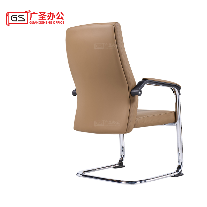 GS 办公椅电脑椅弓形椅皮椅 620*600*1050mm高清大图