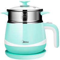 美的（Midea）电蒸锅 MC-DH1601 分体式 电火锅 电煮锅 蒸煮涮W