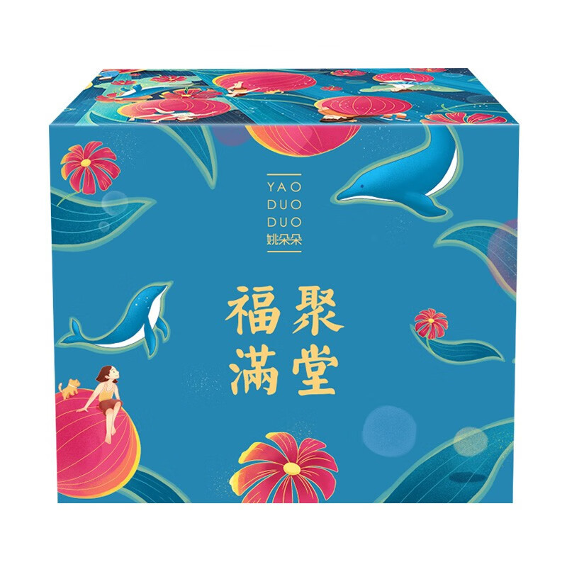 姚朵朵福聚满堂坚果礼盒 1008克