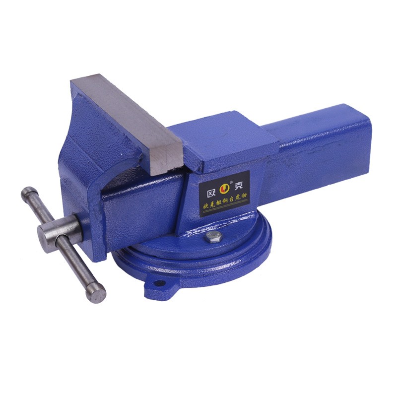 欧克（Ouke） 台虎钳 活动带砧 重型平口台钳8英寸200mm OK-3522 8英寸200mmOK-3522