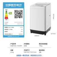 松下(Panasonic)全自动波轮洗衣机10KG泡沫净预约洗轻柔呵护洗 桶洗净线絮过滤干净加倍XQB100-H163W