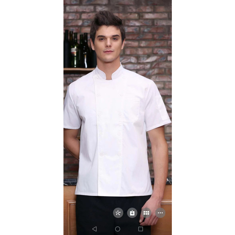 康琪世家厨师工作服长袖酒店餐饮烘焙服男女同款厨师服上衣