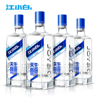 江小白(jiangxiaobai) 40度清香型 国产酒 天生自由700ml*4瓶箱装
