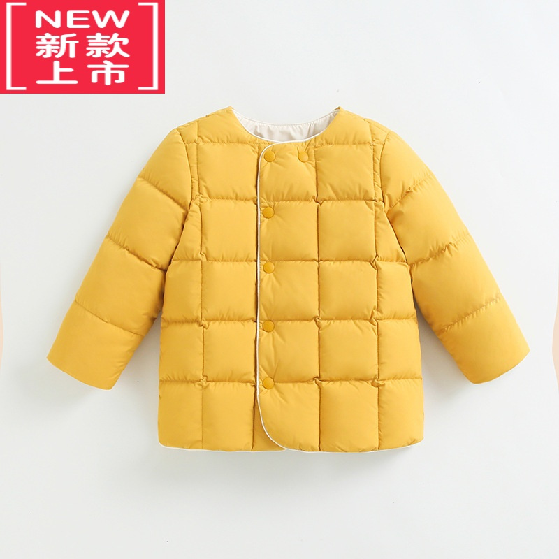 可莉允儿童羽绒棉内胆轻薄秋冬季宝宝外套男女童棉衣中大童棉服保暖外穿