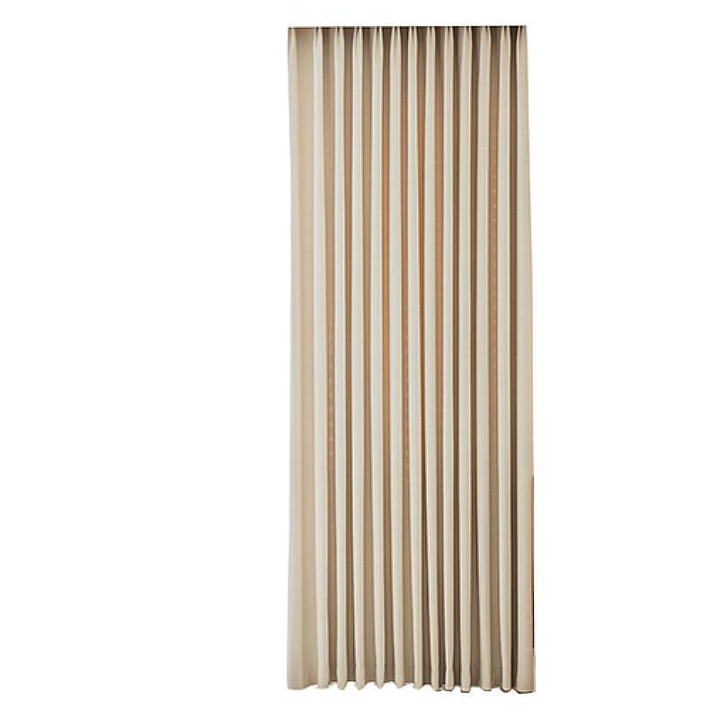 植巾 CL480 100*100cm 加厚棉麻窗帘 (计价单位：米) 黄色高清大图