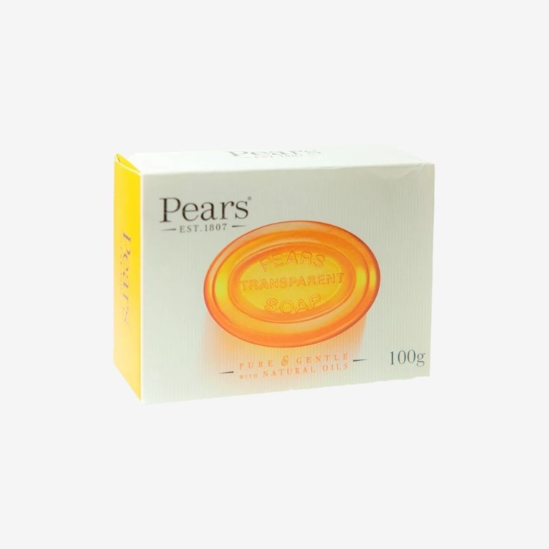 Pears梨牌琥珀橙精油润养水晶皂美肤皂 100g