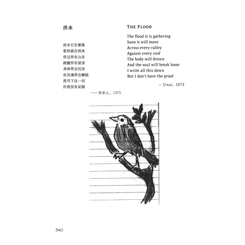 [正版]渴望之书 [加拿大]莱昂纳德·科恩 孔亚雷 北岛 译 中英对照诗画合体之书 加拿大 上海译文出版社