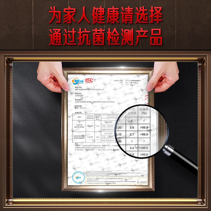 ssgp德国叁肆钢切菜板双面菜板pp双面抗菌防霉砧板切菜板厨房案板切水果粘板套装刀板面板塑料砧板