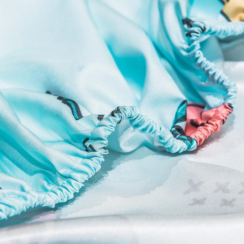 美帮汇冰丝凉席床笠款1.8m床三件套1.5m夏季可水洗机洗空调软席子高清大图