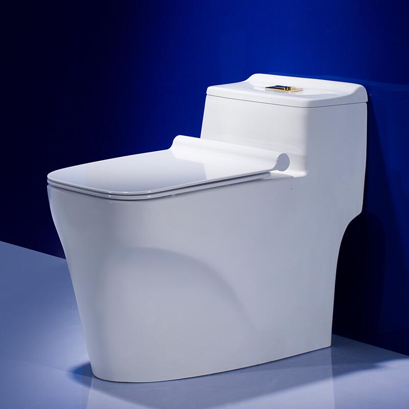家用陶瓷抽水马桶重力虹吸冲水脲醛缓降盖板智洁釉面坐便器波迷娜BOMINA高清大图