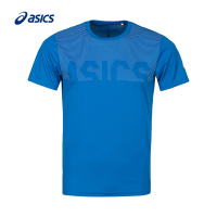 亚瑟士(ASICS)男士圆领透气舒适短袖运动T恤 828A00-0819