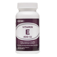 [淡斑抗衰]GNC 健安喜 维生素E软胶囊 400IU 100粒/瓶 美国进口
