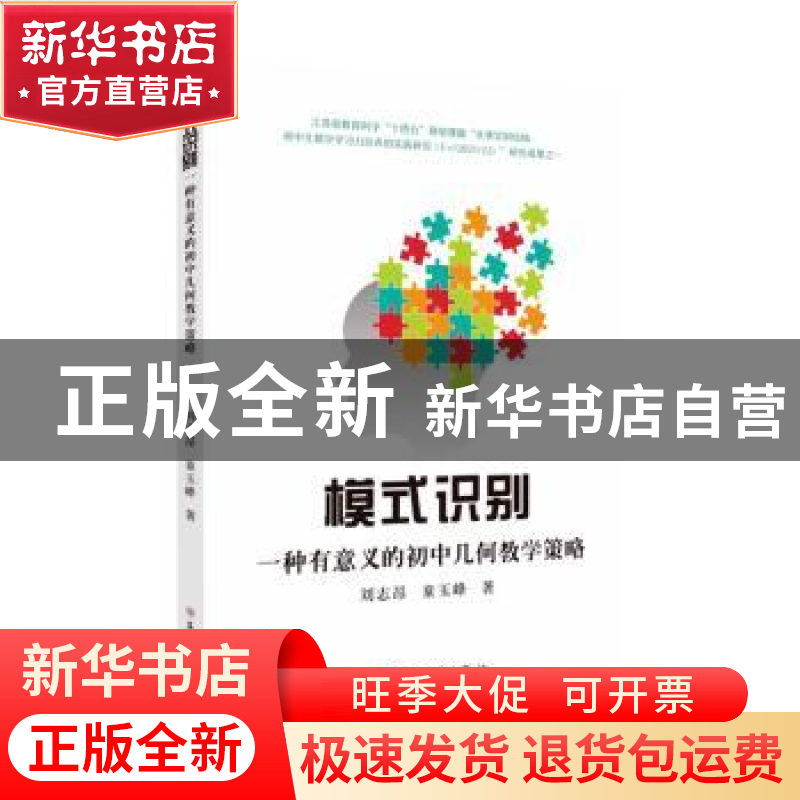 正版 模式识别:一种有意义的初中几何教学策略 刘志昂,童玉峰著高清大图