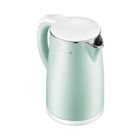 美的（Midea） HJ1705A 电热水壶1.7L大容量304不锈钢家用电水壶烧水壶绿色
