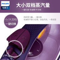 飞利浦(Philips) 电熨斗蒸汽 GC3580 家用手持蒸汽3-5档2200w陶瓷底防干烧;小巧便携;不粘底板