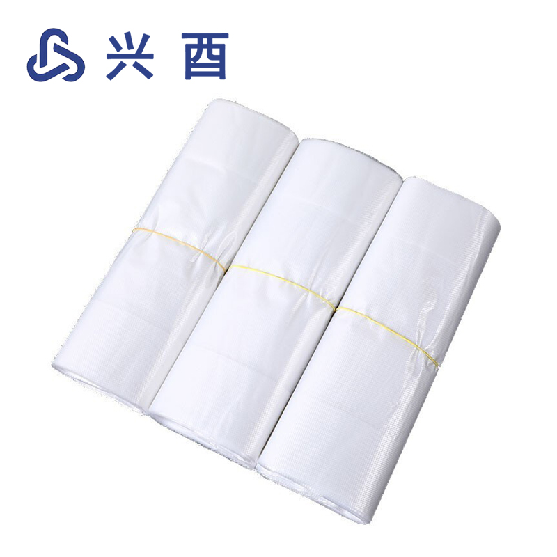 兴酉 透明背心塑料袋 28*40cm加厚200只 包高清大图