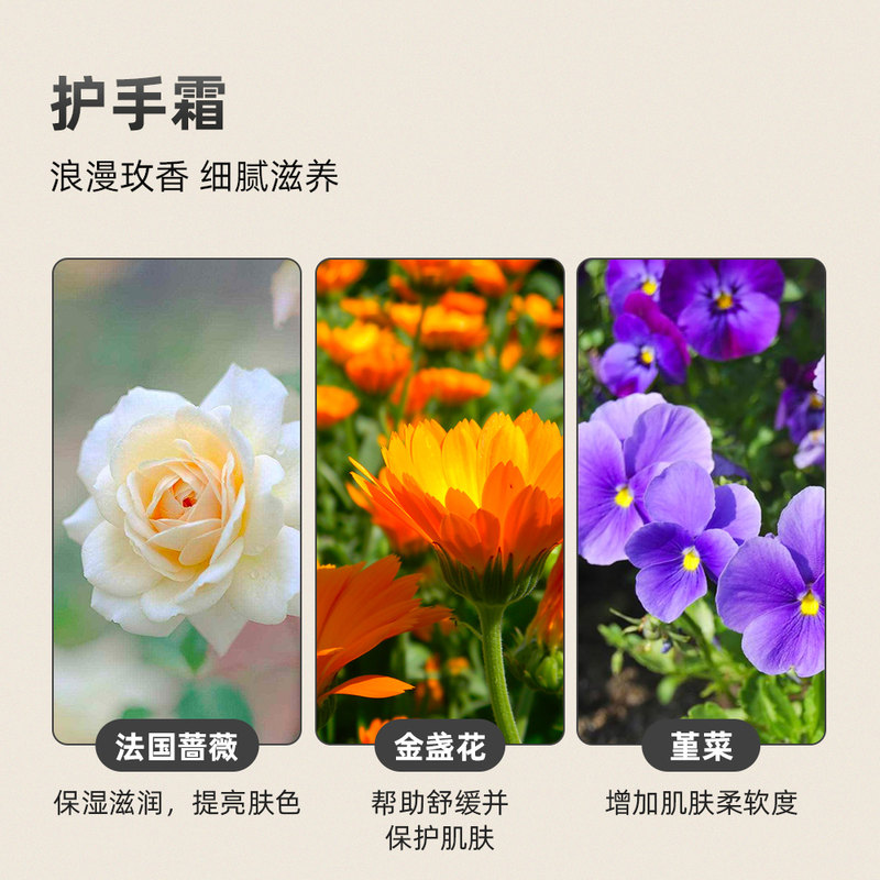 茱莉蔻(JURLIQUE) 护手乳霜-玫瑰125ML高清大图