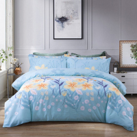 ERAL/艾莱依 一路繁花全棉四件套