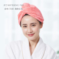 洁丽雅干发帽女吸水速干毛巾夏凉家用擦头发包头巾浴帽干发帽_991 红色1条65*25