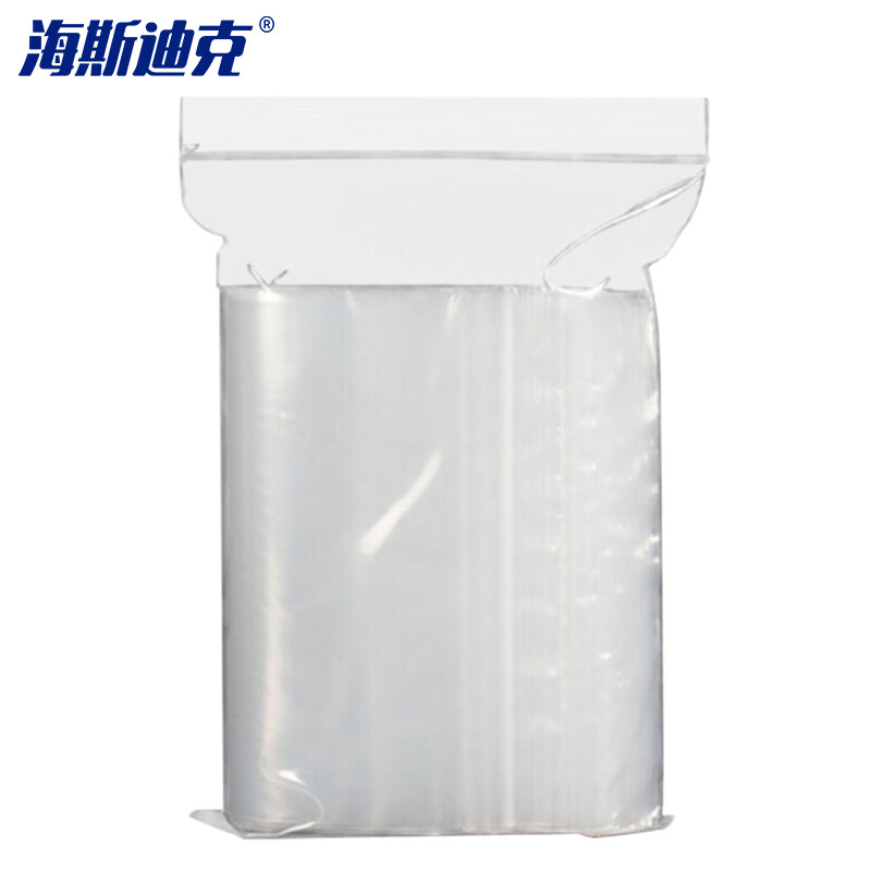 海斯迪克 加厚透明PE自封袋 HKSN-01 4*6cm 16丝 100个 1件