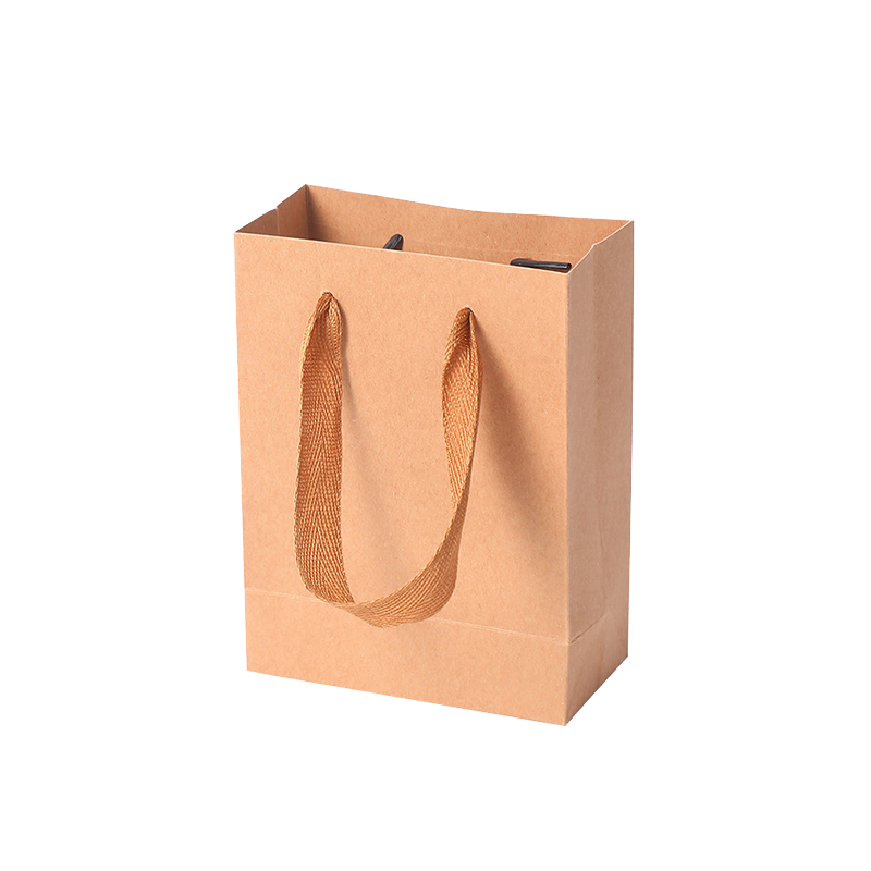 劲脉 手提袋牛皮纸袋 32*11.5*28cm(10个) 包高清大图