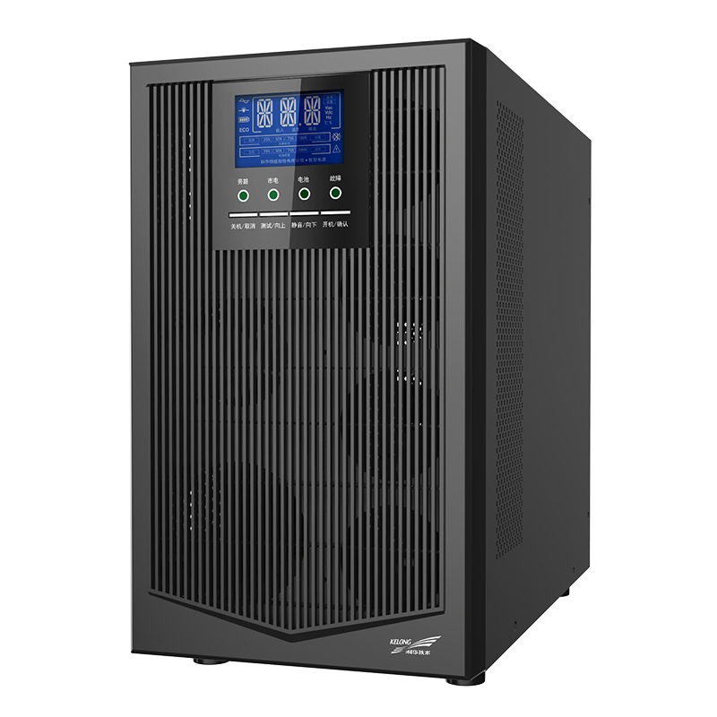科华YTR1106L高频在线式UPS不间断电源6KVA/4800W稳压电源UPS主机 无电池
