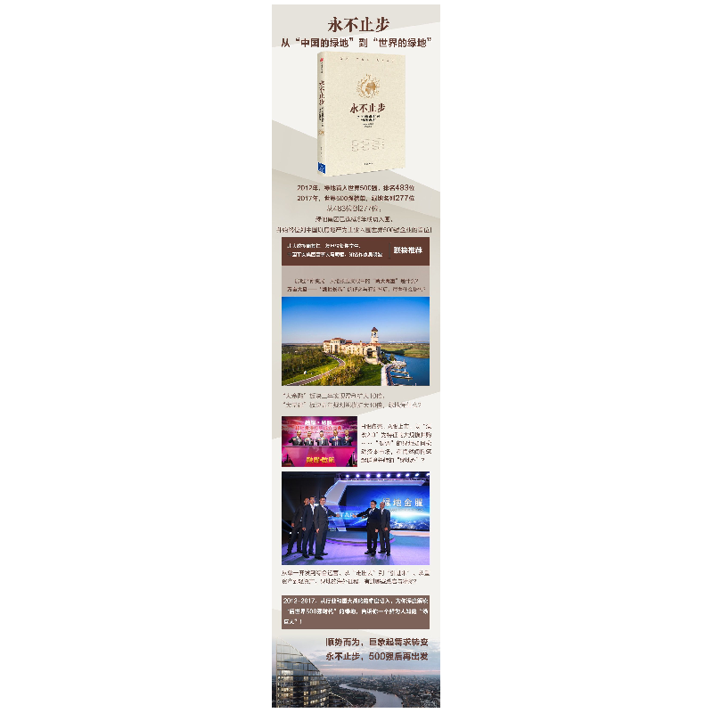 正版新书]永不止步:从“中国的绿地”到"世界的绿地"钱跃东王新宇高清大图