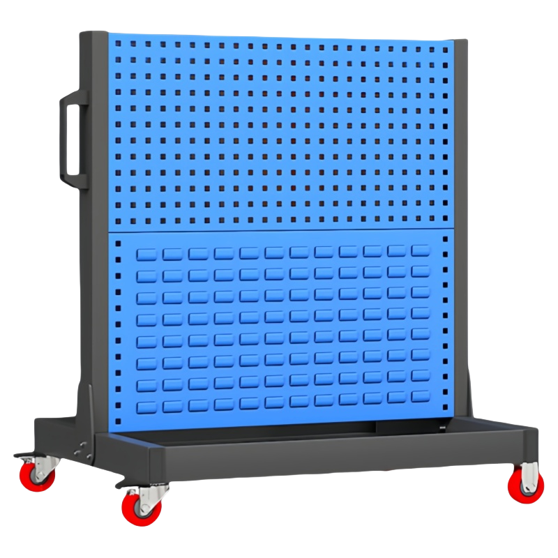 珂洋 洞洞板货架 双面2层 个高清大图