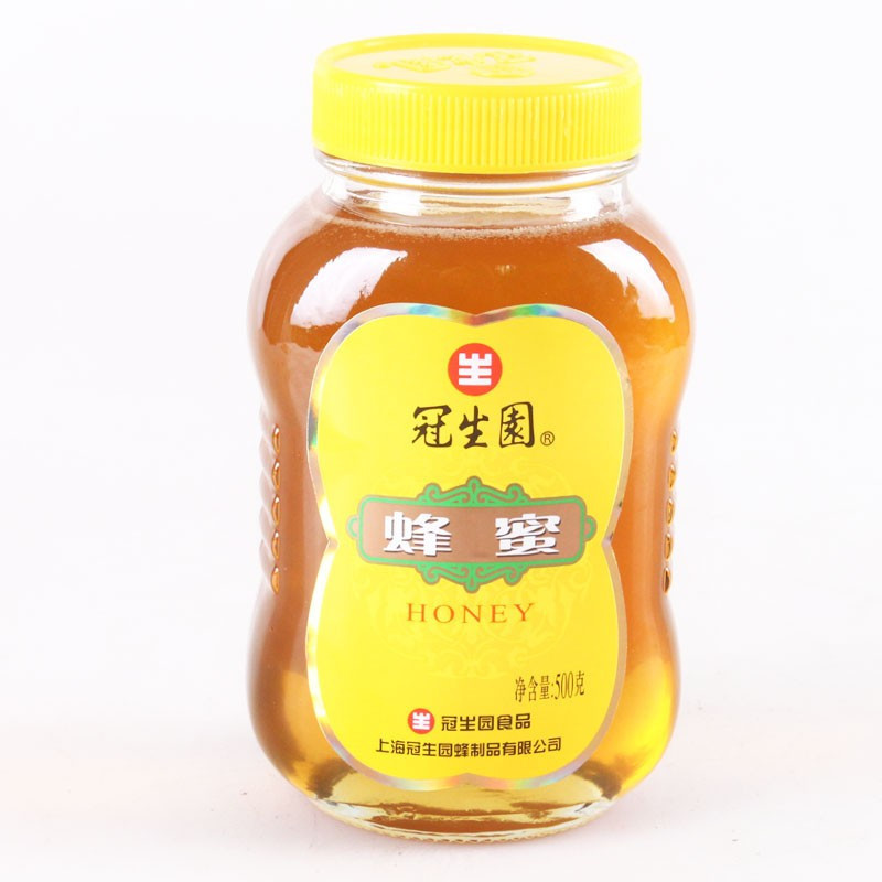 晋唐上海冠生园蜂蜜500g冲调蜂制品荆条蜜油菜洋槐蜂蜜瓶装(单位:瓶)