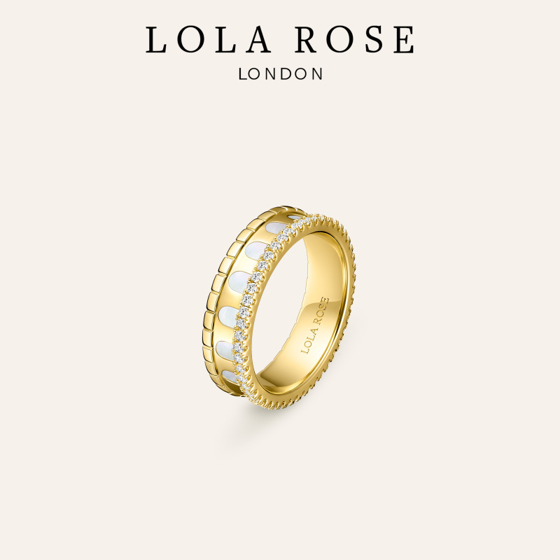 Lola Rose罗拉玫瑰新款[拱门系列]戒指 复古小众轻奢戒指女
