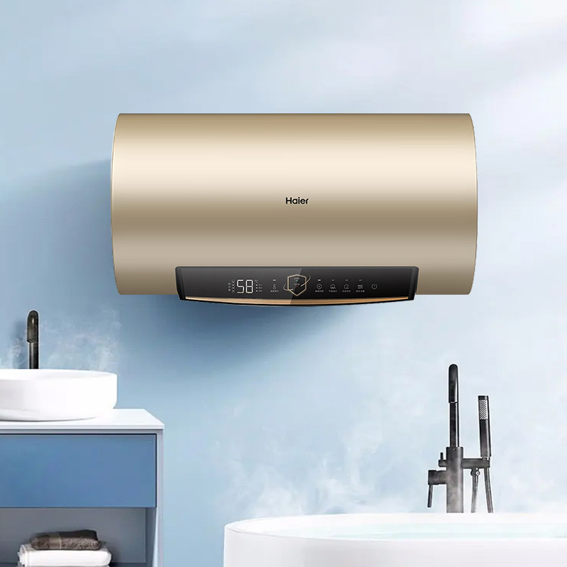 Haier/海尔电热水器50升2200W速热APP智控水质健康可视3.5倍大水量一级能效高清大图