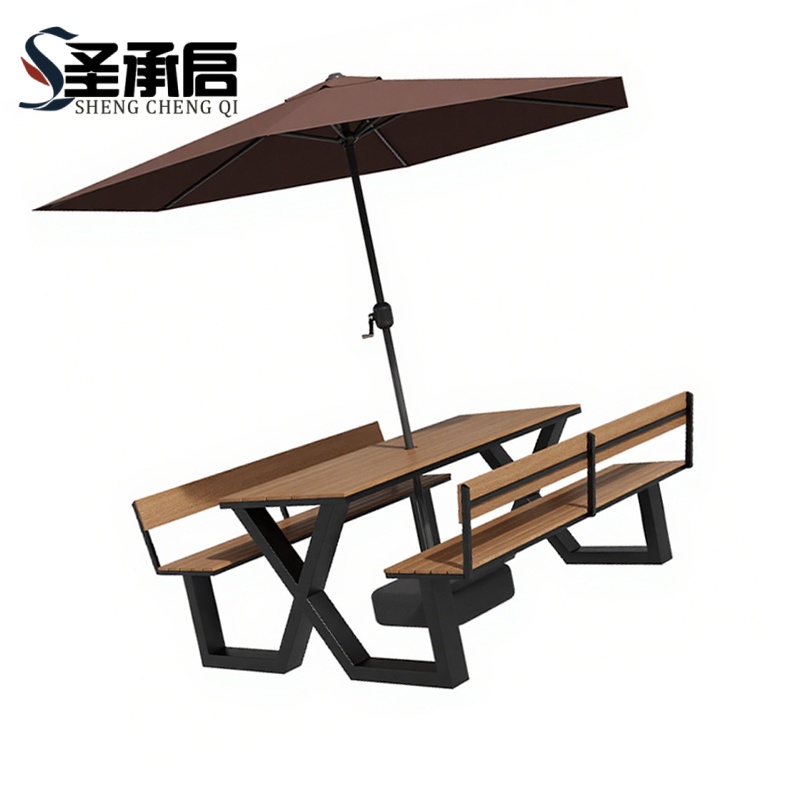 圣承启 户外桌椅 160cm 套高清大图