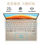 惠普(HP)13-BE1102AU 星13Air 2022款13.3英寸家用网课商务办公轻薄本窄边框笔记本电脑(R5-5625U 16G 512G 2.5K屏 指纹识别)金色