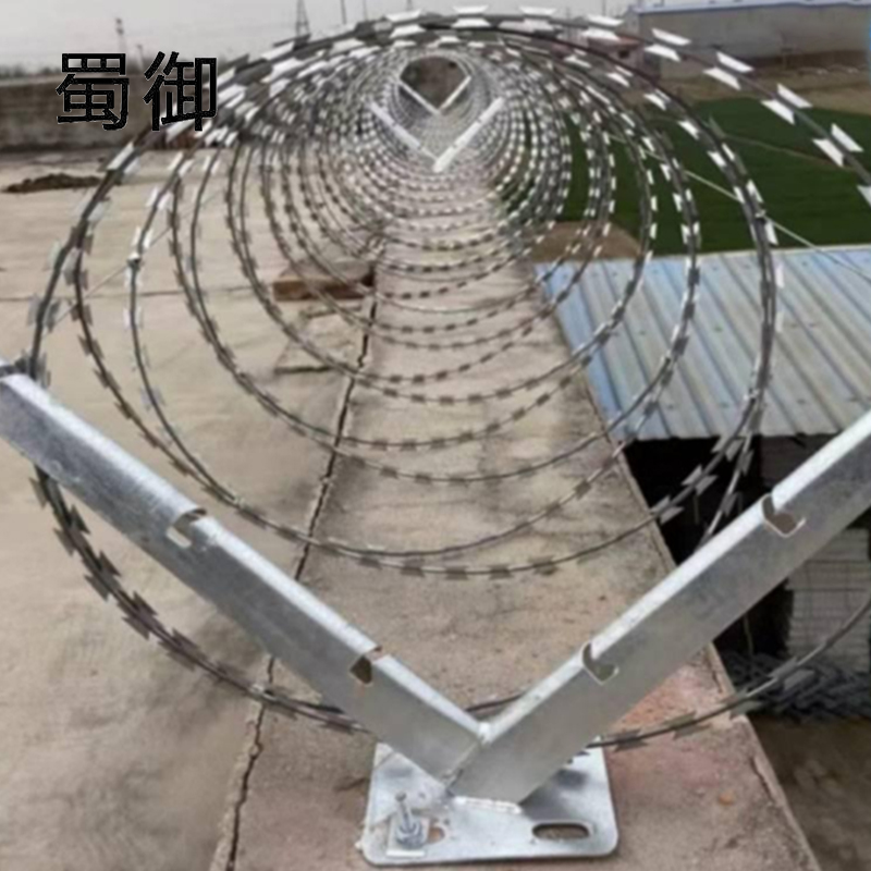 蜀御 刺丝滚笼支架(V字型)1000mm 根高清大图