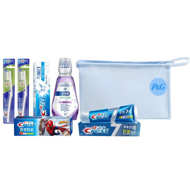 佳洁士(Crest)口腔护理包C 宝洁口腔护理包C