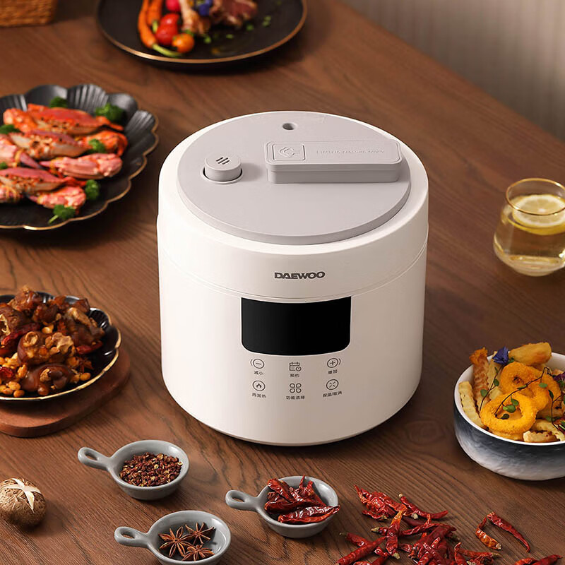 大宇DAEWOO DYYL-4027星云白 电压力锅高清大图