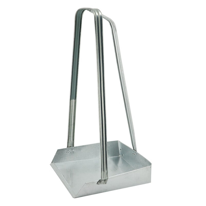 兰诗高白铁簸箕 垃圾铲铁簸箕垃圾斗大号 10个/组 一组